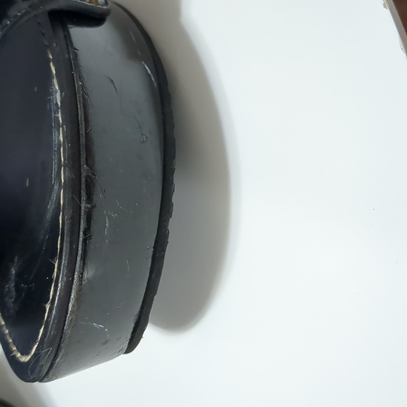 Tory Burch Black Patent Leather Sliders - Picture 3 of 7